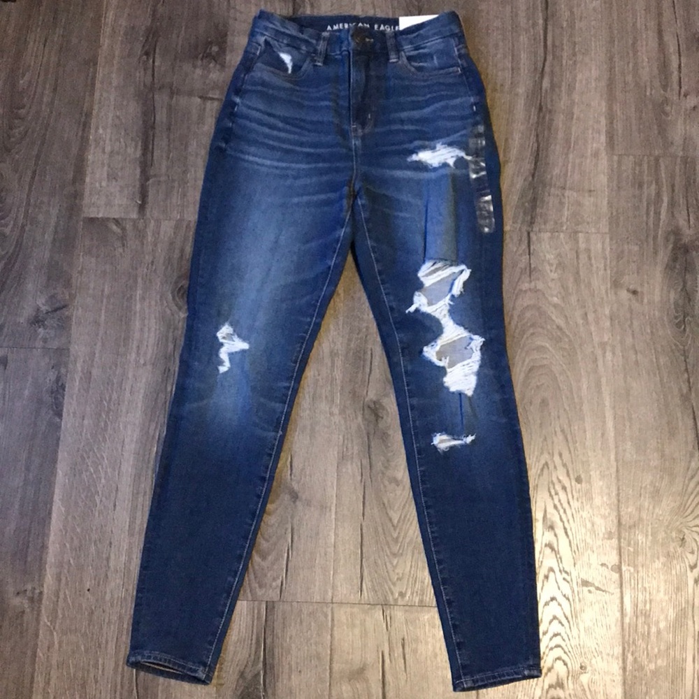 American Eagle size 0 curvy hi-rise jegging jean